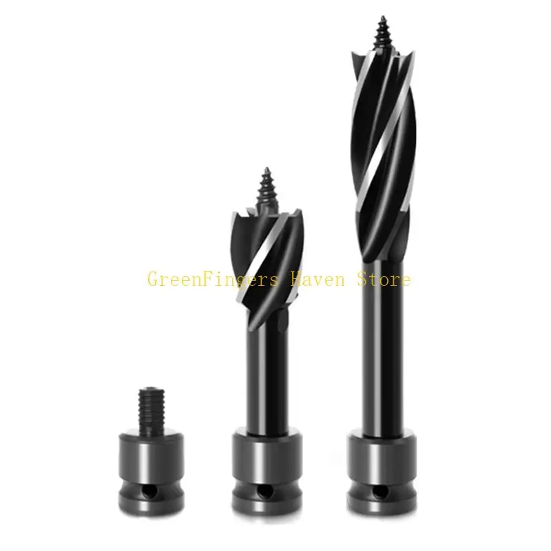 

F68D Эффективные сверла-улитки с шестигранным хвостовиком, 6 шт., шнековое сверло из углеродистой стали, 4 края, повышают