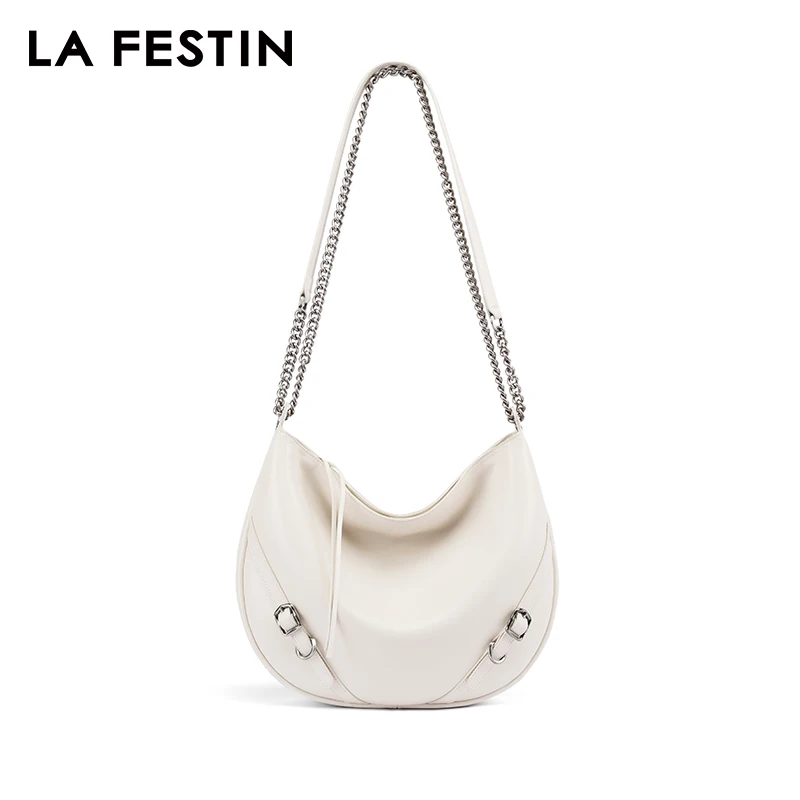 LA FESTIN Original New 2024 Large Capacity Casual Tote Bag Women's bag Leather Bag Fashion Crossbody Shoulder Bag