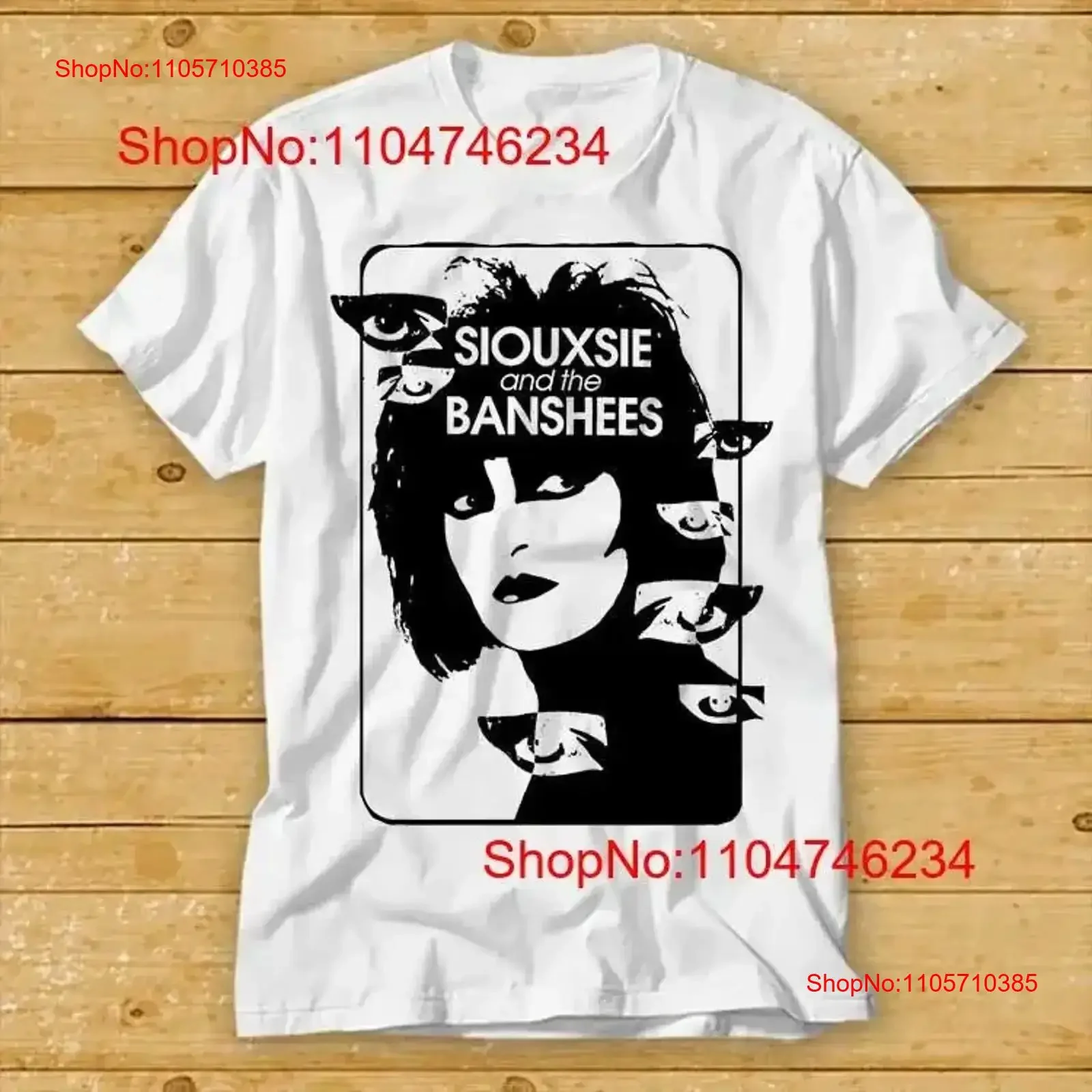 Siouxsie Banshees Limited Edition Poster T Shirt Cult Movie Best Seller 2414 vintage Washed homme designer clothes vintage