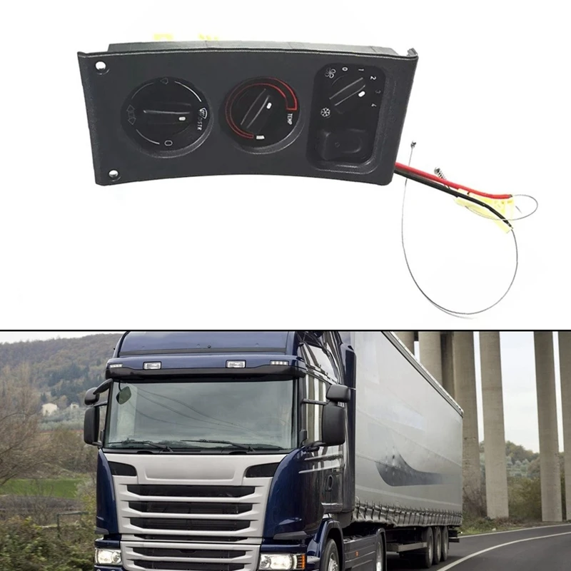 For Scania 4 Series 1996-2005 Truck Switch 1504907 Climate Heater Control Combined Switches Air-Conditioning