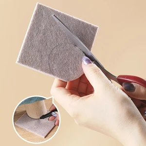 Almofadas para pernas de cadeira de feltro, 3-72 peças, redondo, quadrado, protetor de piso, autoadesivo, almofadas para móveis, amortecedor mudo, móveis para casa, pés 10 principais vendas argola para cadeira - №3