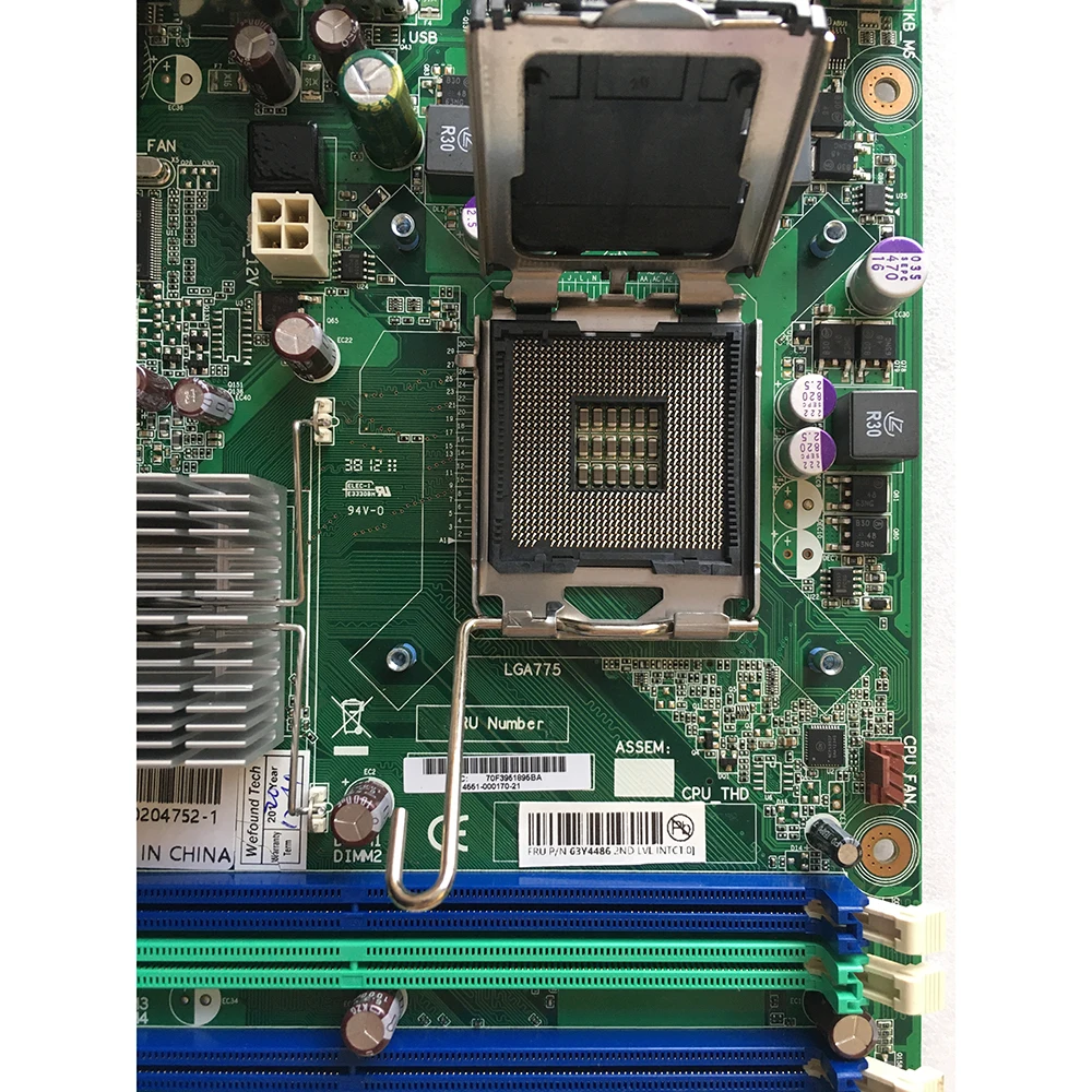 100% Working Desktop Motherboard M8000T M8200 L-IQ45 MTQ45MK 89Y9303 Double PCI Q45  Fully Tested, Good Quality