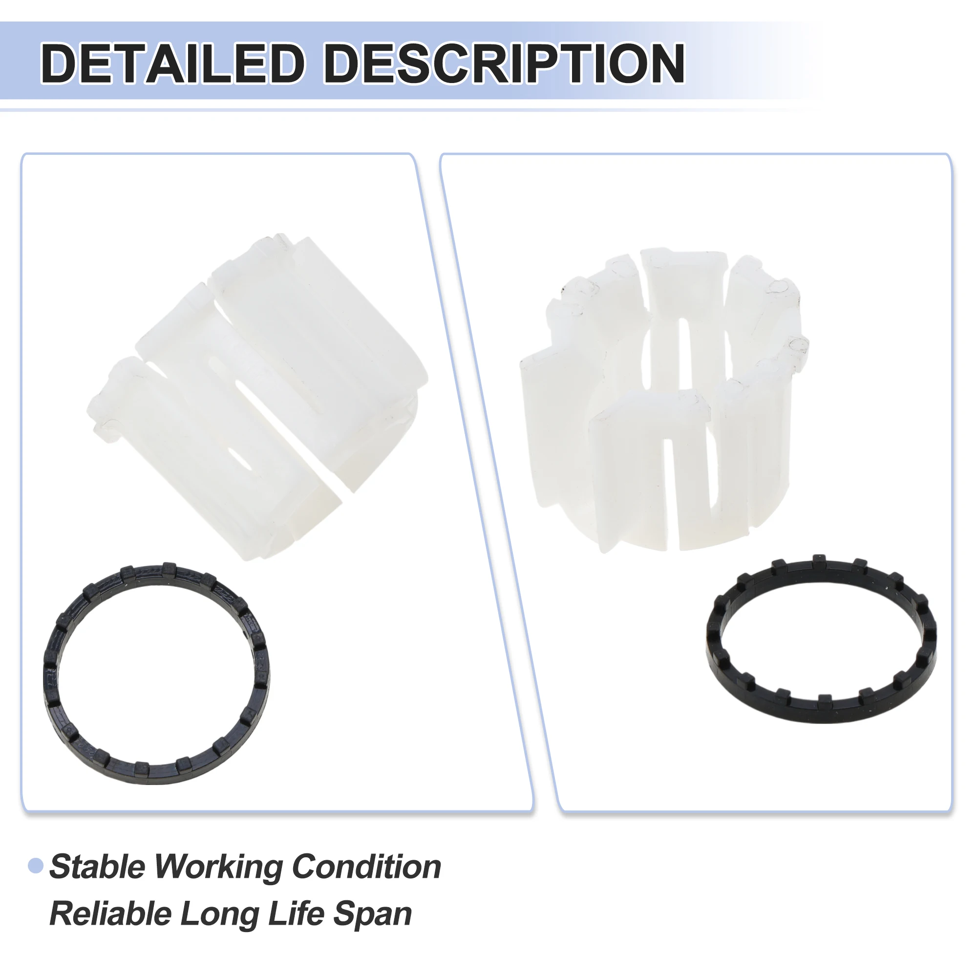 UXCELL Gear Linkage Selector Bush Repair Kit for Citroen Nemo 2007-2018 No.1610917680