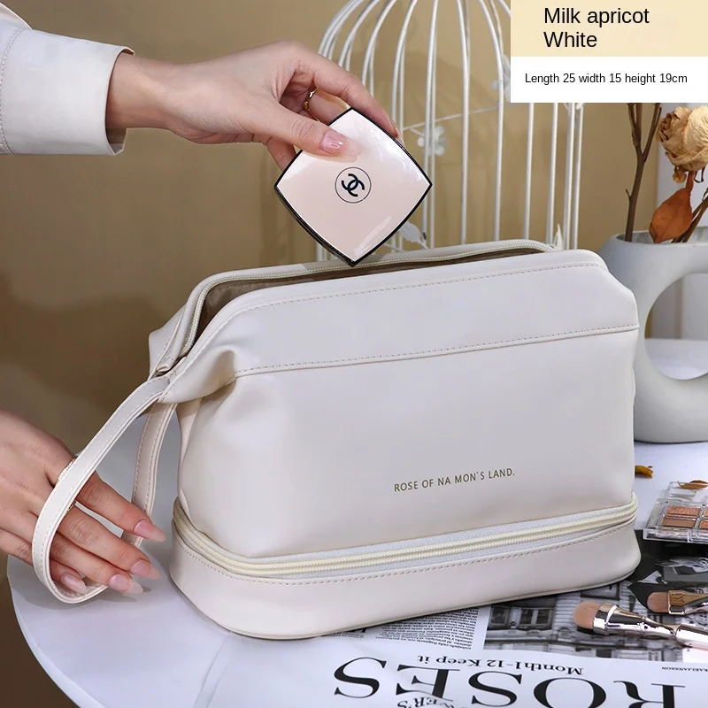 Make-up bag large-capacity portable high-beauty cloud Pu Travel Wash Bag