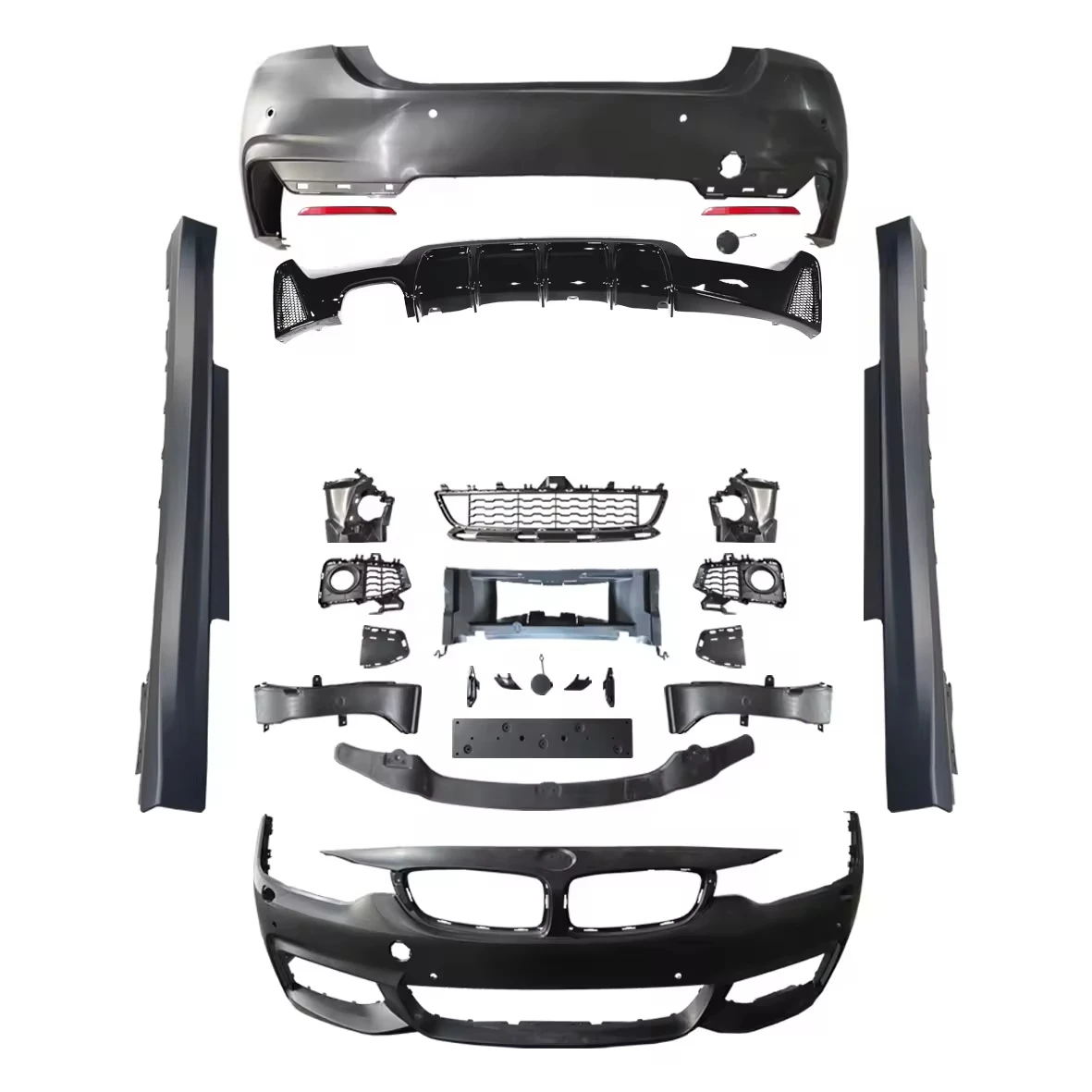 

Tom AutoF32 F36 Body Kits Including Front Rear Bumper and Side Skirt for 4 Series F32 F36 2013-2020 MT Style Body Parts