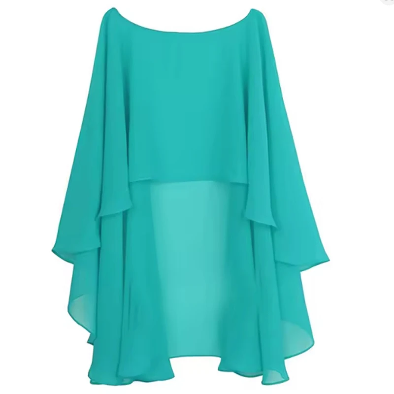 YESRFS Ladies' Soft Wedding Cloak, Dress Jacket, Chiffon Scarf, Bridal Long Shawl and Wrap Shawl, Wedding Hoodie