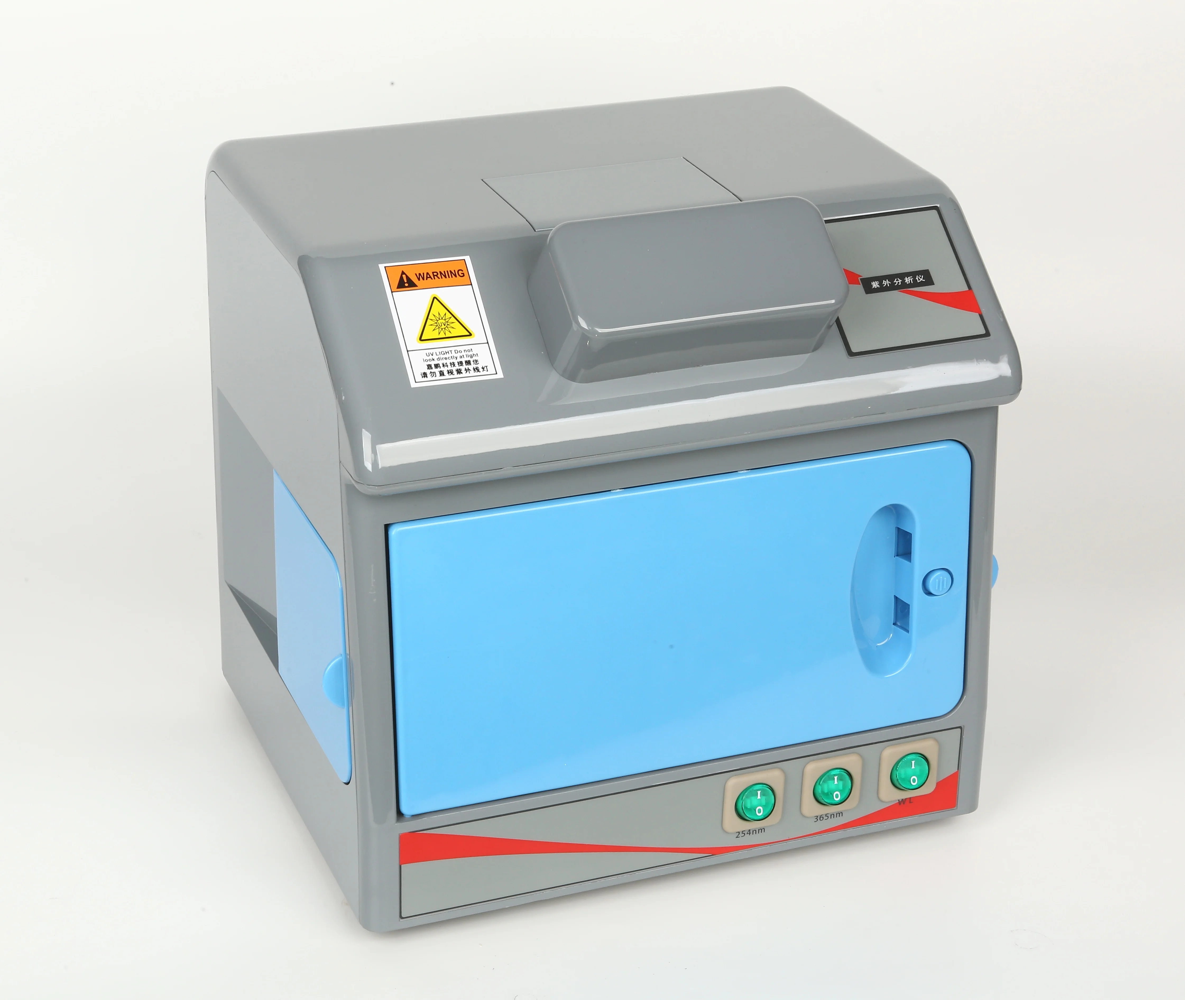 3-in-1 Dark Box UV Analyzer with 254nm/365nm/White Light for Fluorescence Detection OEM Customizable