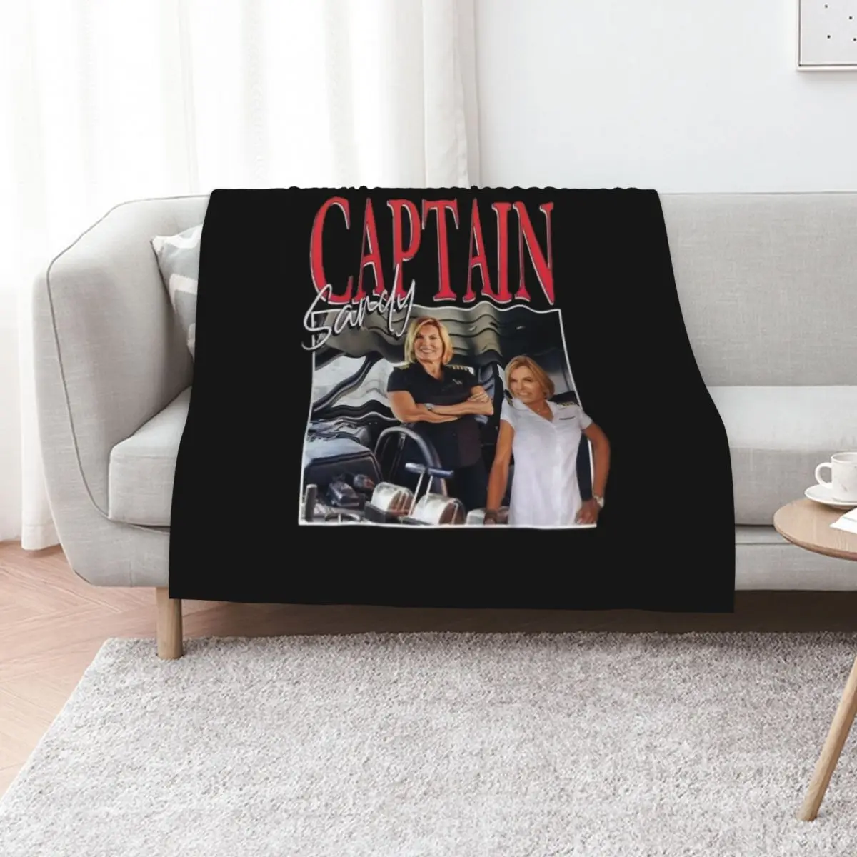 Men Women Below Deck Gifts For Music Fans Throw Blanket Multi-Purpose Hairys Sleeping Bag Hairy Thermal Blankets