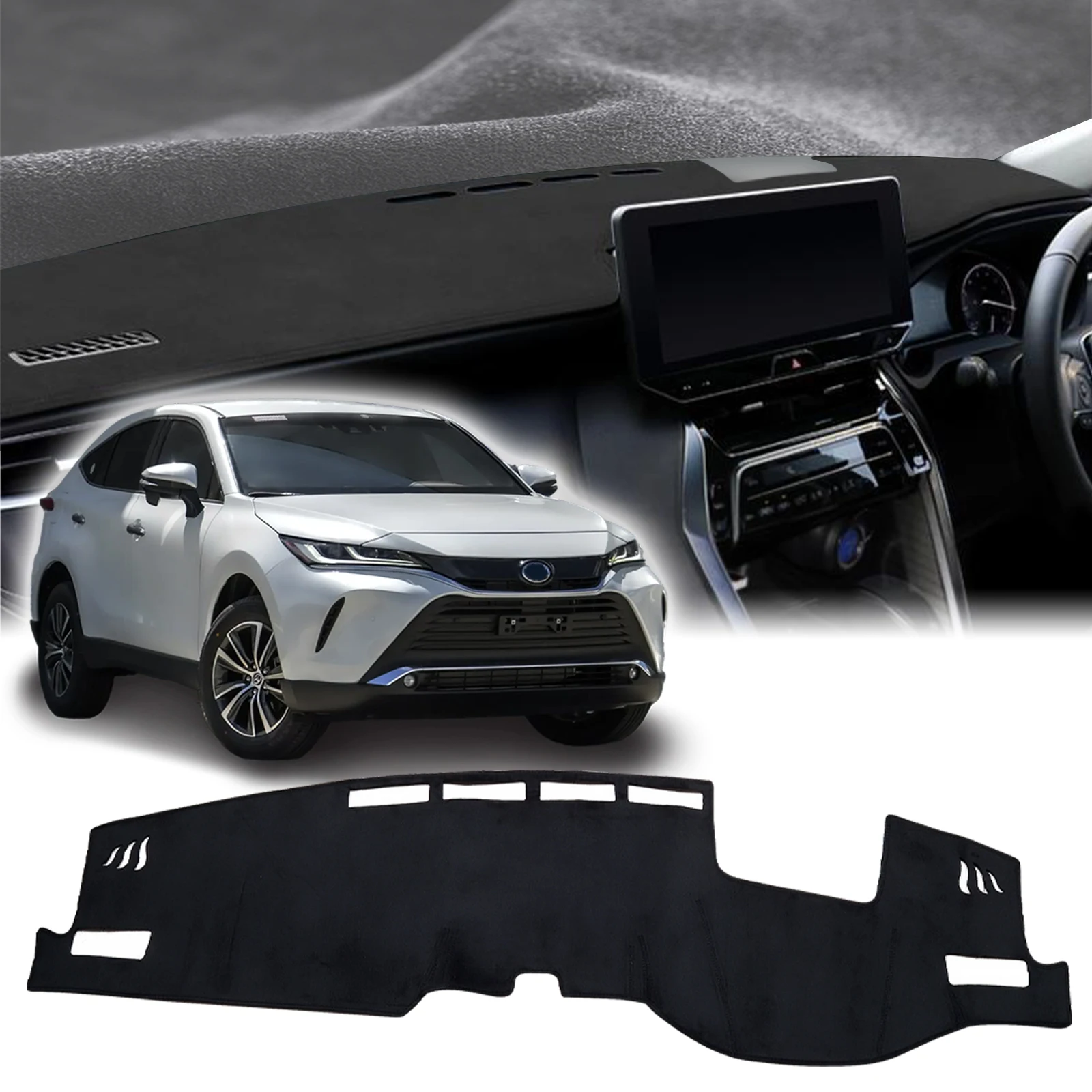 

fit for Toyota Harrier XU80 Venza 2020 2021 2022-2025 Dashmat Dashboard Cover Pad Protective Carpet DashMat Sunshade Accessories