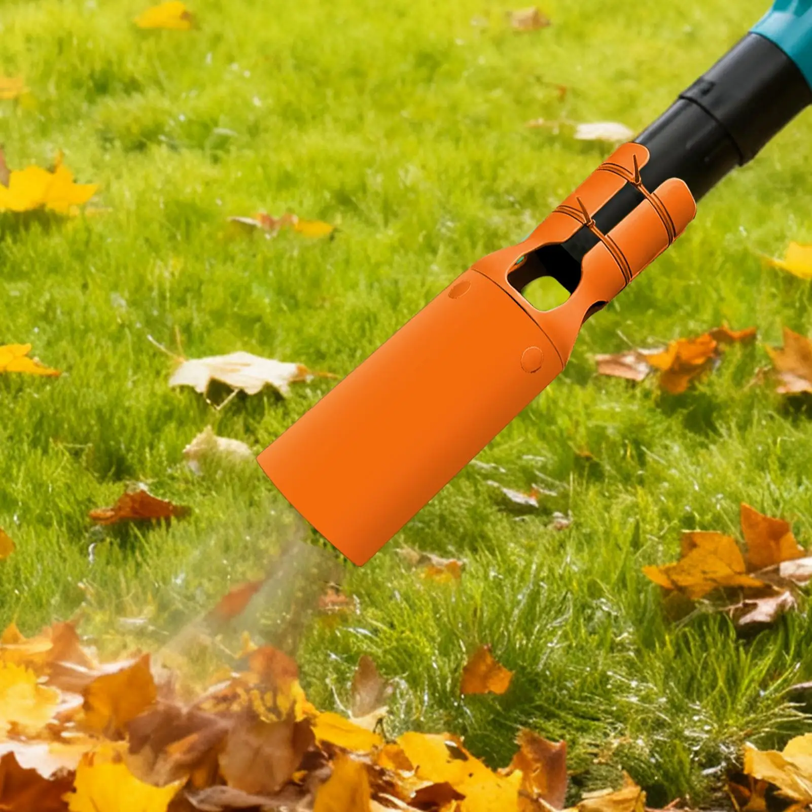 Booster de flujo de aire para soplador, accesorio de boquilla instantánea ajustable Universal, boquilla de soplador, amplificador de velocidad de extensión para camino de jardín