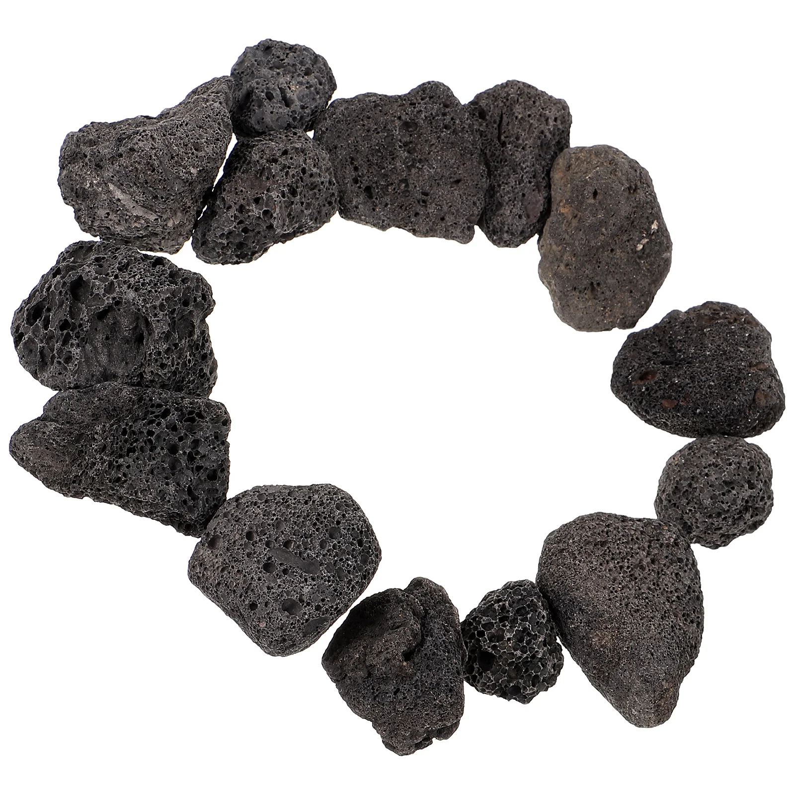 

Volcanic Stone Landscaping Fish Tank Rocks Aquarium Decorations Pumice for Gravel Drainage Potted Plants