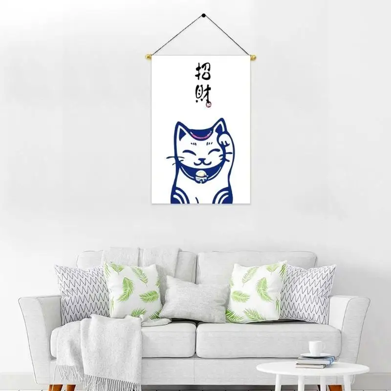 Colorful Japanese Themed Restaurant Shop Hanging Flags for Indoor or Outdoor Use 