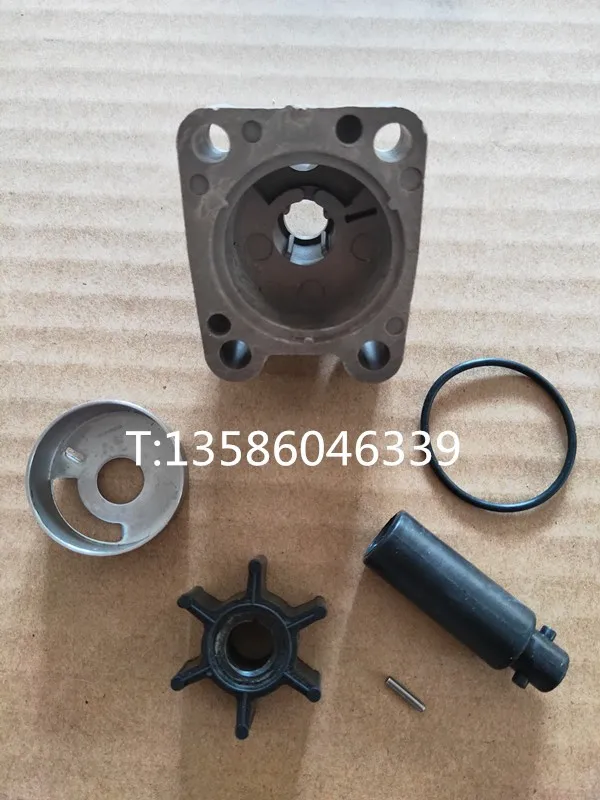 

Бесплатная доставка Hangkai 4HP 2-тактный подвесной мотор, лодочный мотор, запасные части, водяной насос в сборе