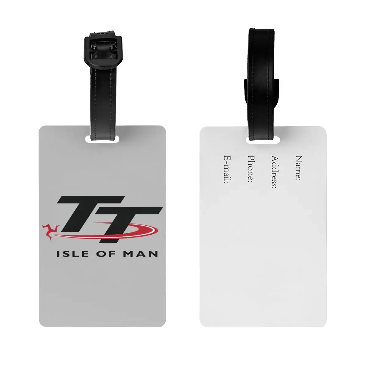 Isle Of Man TT Races Luggage Tag Motorcycle Sport Travel Bag Suitcase Privacy Cover ID Label