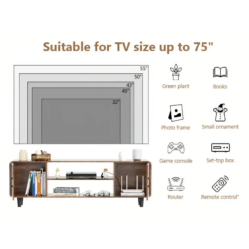 رف غرفة التلفزيون، مركز الترفيه، وحدة التلفزيون، الأثاث المنزلي، تسوية جدار التلفزيون، حامل داعم، خزانة Meuble #5