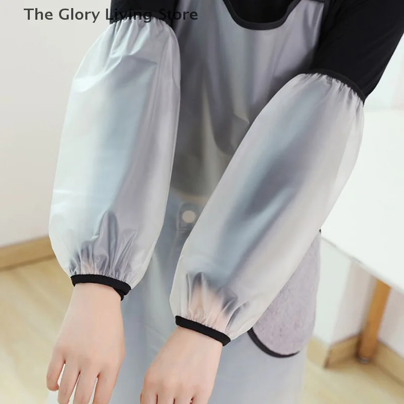 

Водонепроницаемые нарукавники из ТПУ, защита от грязи, работа по дому, чистка, палевые рукава, рукава, манжеты, чехол на руку, кухонный фартук, аксессуары