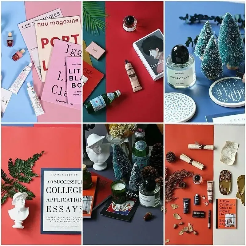 57*87CM Buy 2 Free 2 Halloween Decoration Christmas Gift Packaging Waterproof PVC Backdrop Paper For Halloween Christmas Party