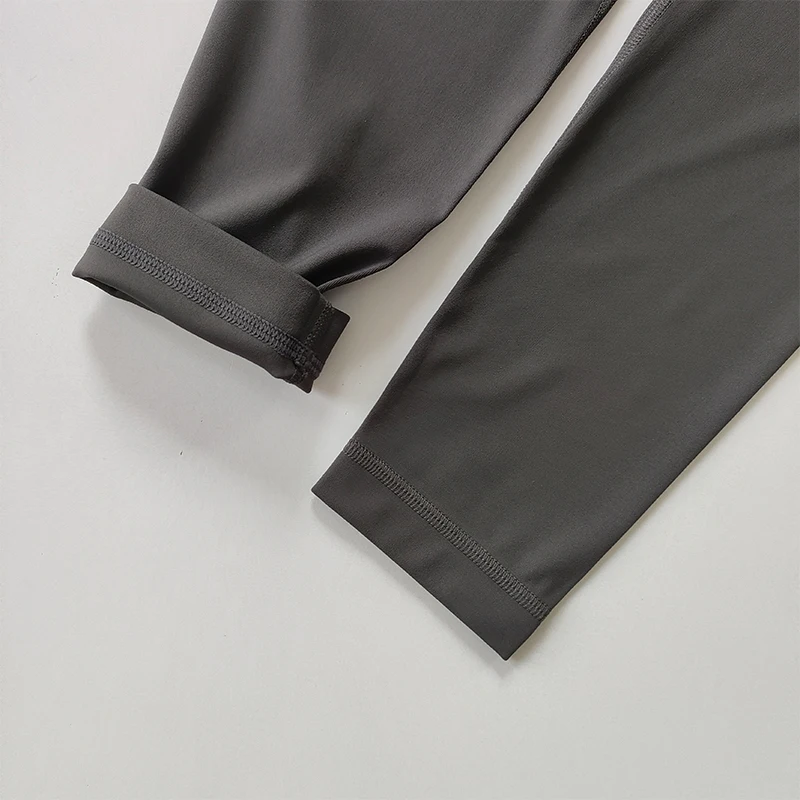 Hochwertige Damen-Fitness-Leggings mit Naked-Feeling, Weiche Workout-Yoga-Hosen, Energie-Gym-Tights zum Laufen – Detail 12
