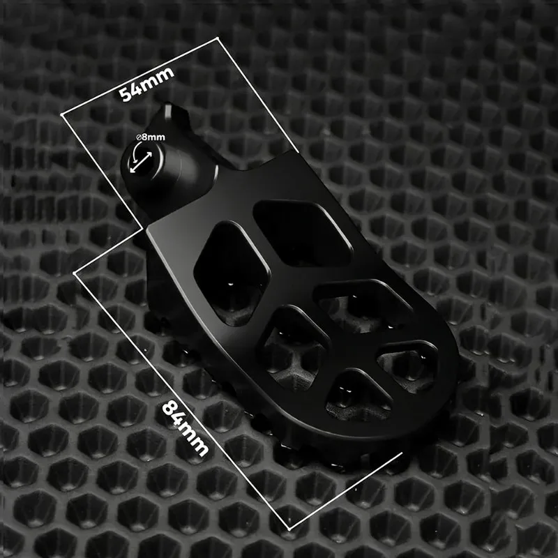 Алюминиевые подножки для питбайков, кроссовых и эндуро мотоциклов - прочные, легкие, с улучшенным сцеплением для KAYO, CRF, TTR125, BSE, APOLLO, MX, Ataki-Boom