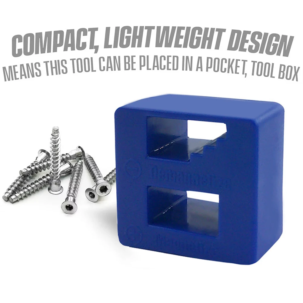 Precision Two-in-one Rapid Magnetization Degausser for Repair Screwdriver Hand Tools Rapid Magnetization Degaussing Machine Tool