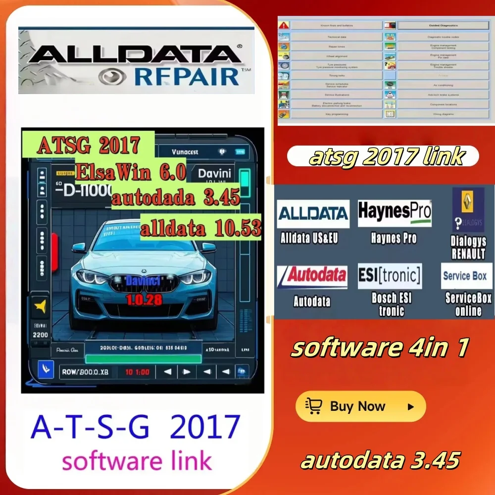 

2025 HOT! Alldata Repair Software 10.53 All Data Automotive Tech Latest Offline Software Autodata 3.45 atsg 2017 Send Link