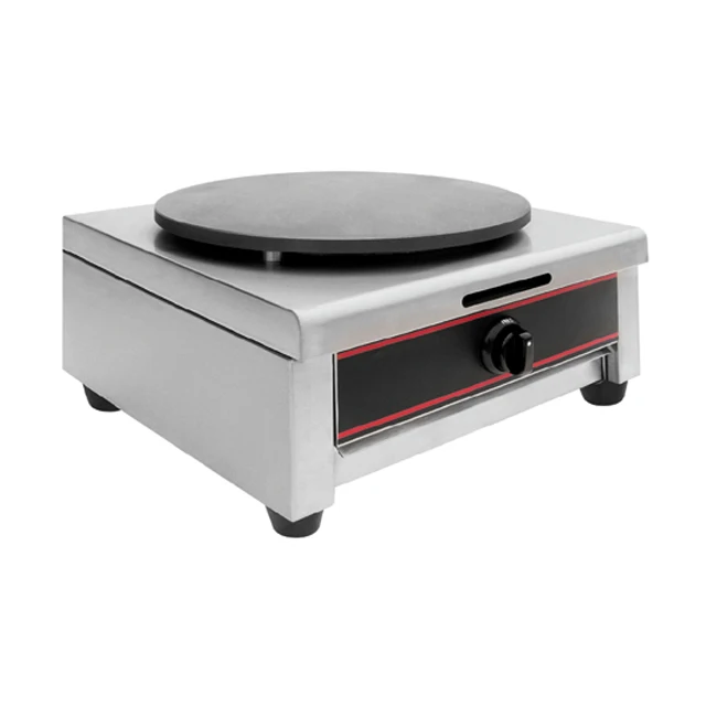 Commercial Cast Iron Gas Crepe Maker Chapati Making Machine Pancake Crepe Maker