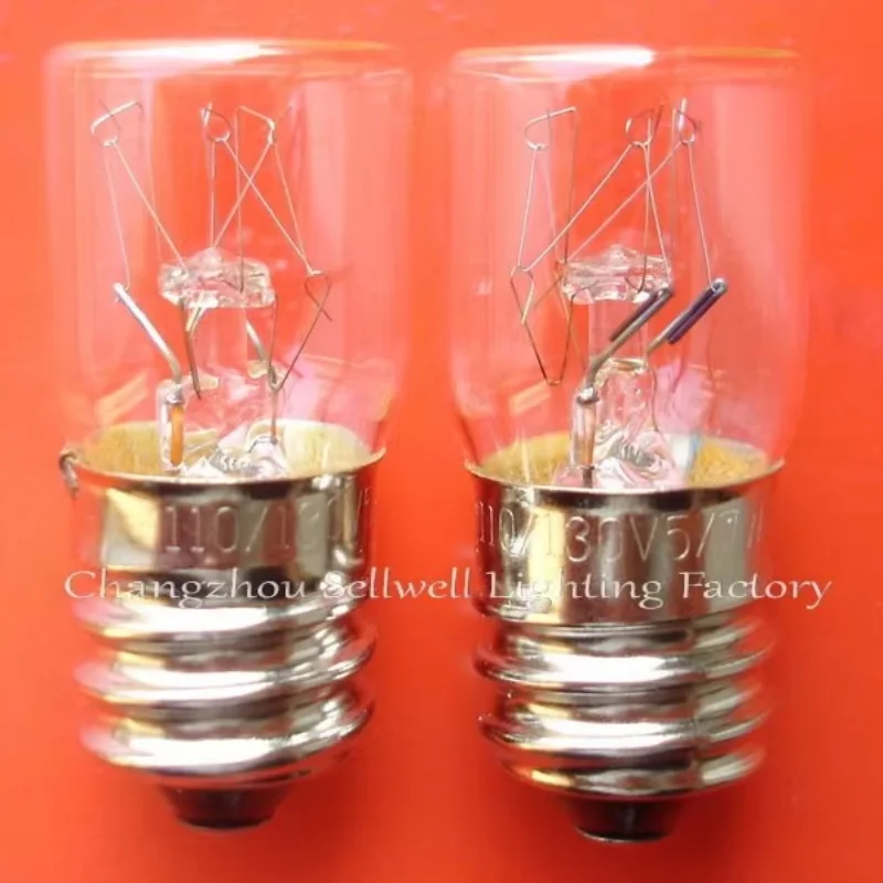 Free Shipping miniature Bulb Light 110/130v 5/7w E14 T16x36 A616 2025-03