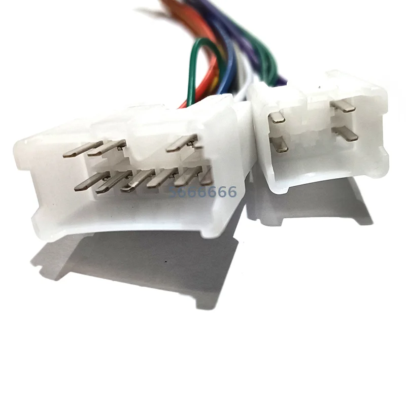 

1pair Car Audio CD Changer Wiring Harness Adapter for Toyota Auto Stereo Connector