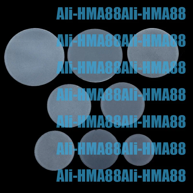 CCA83-5PCS Matte Glass Round Flat Semitransparent Frosted Glass Lampshade For LED Lamp Down Light Flashlight