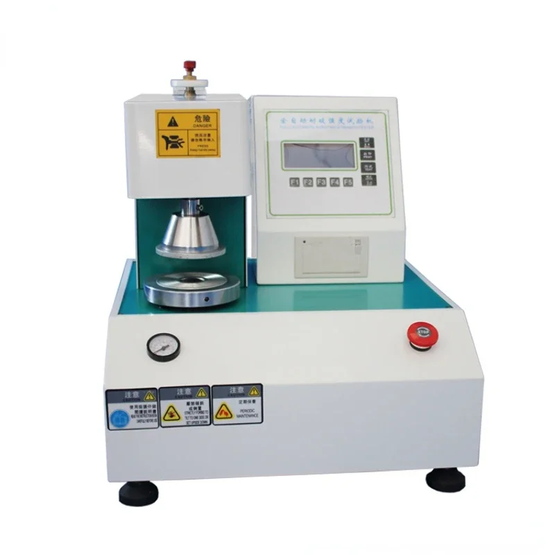 High Standard Paper Tester Cardboard Burst Strength Testing Machine Manufacturer