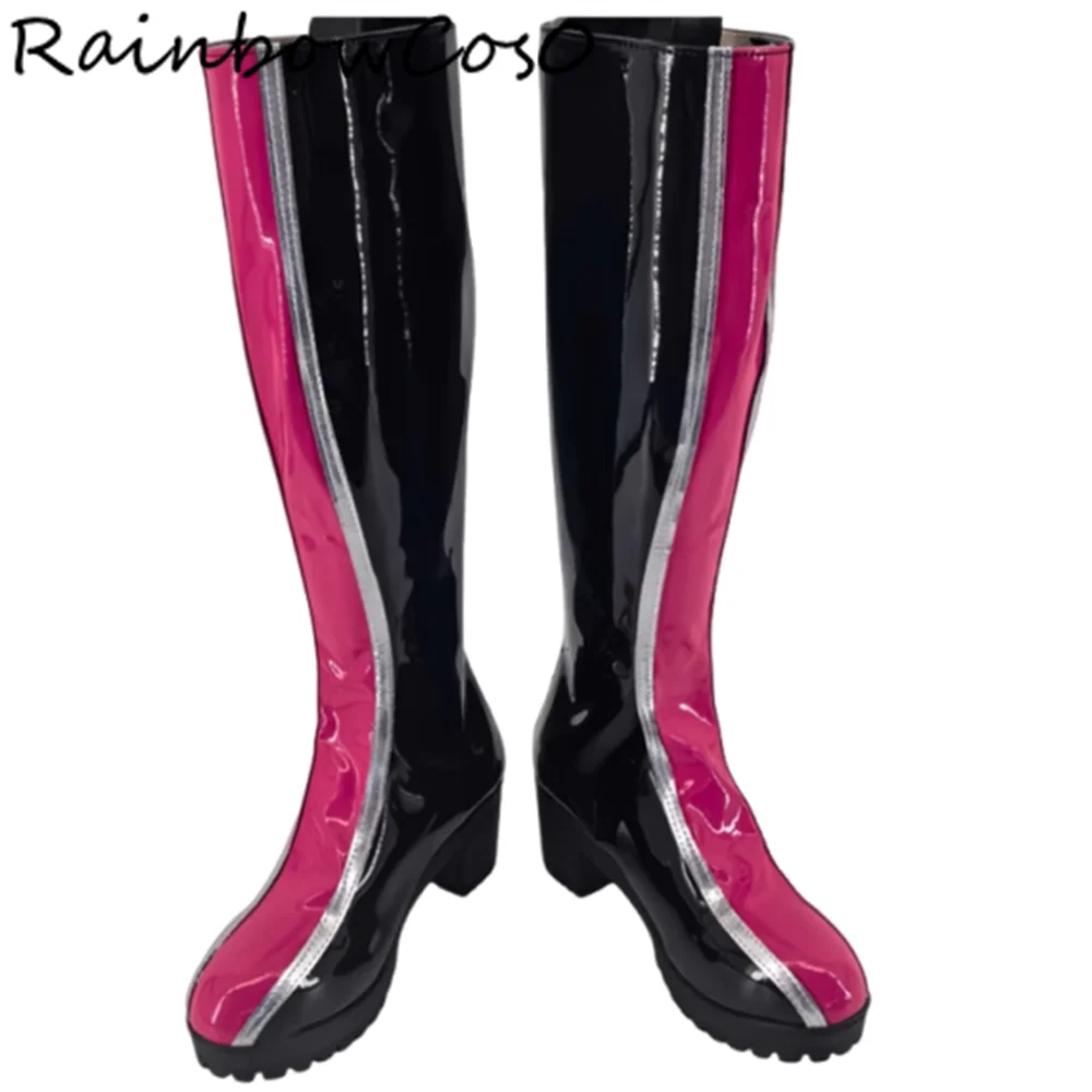 

Rumi Cosplay Shoes Boots Game Anime Party Halloween RainbowCos0 W5029