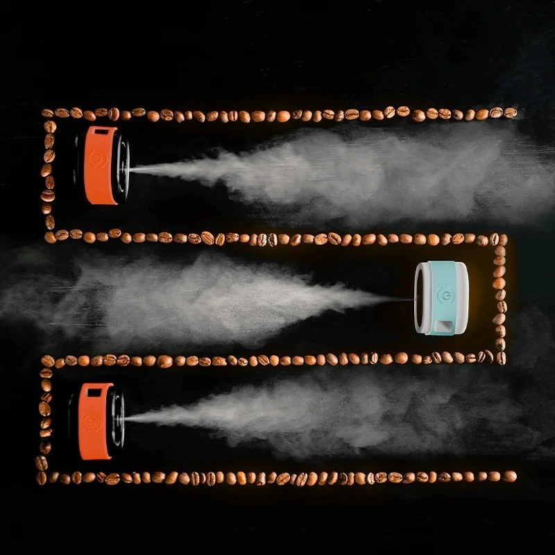 1/2 قطعة رذاذ حبوب البن ، 20 مللي زجاجة رذاذ أوتوماتيكية مضادة للكهرباء الساكنة ، ملحقات ماكينة الإسبريسو ، هدية لمحبي القهوة 2025