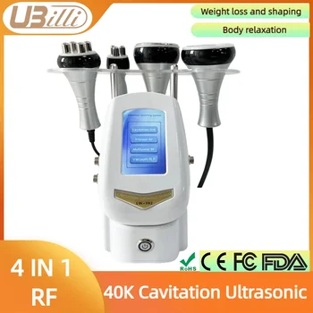 40K 4 in 1 Cavitation Ultrasonic Body Slimming Machine RF Beauty Device Facial Massager Care Tool Skin Tighten Face Lifting Skin