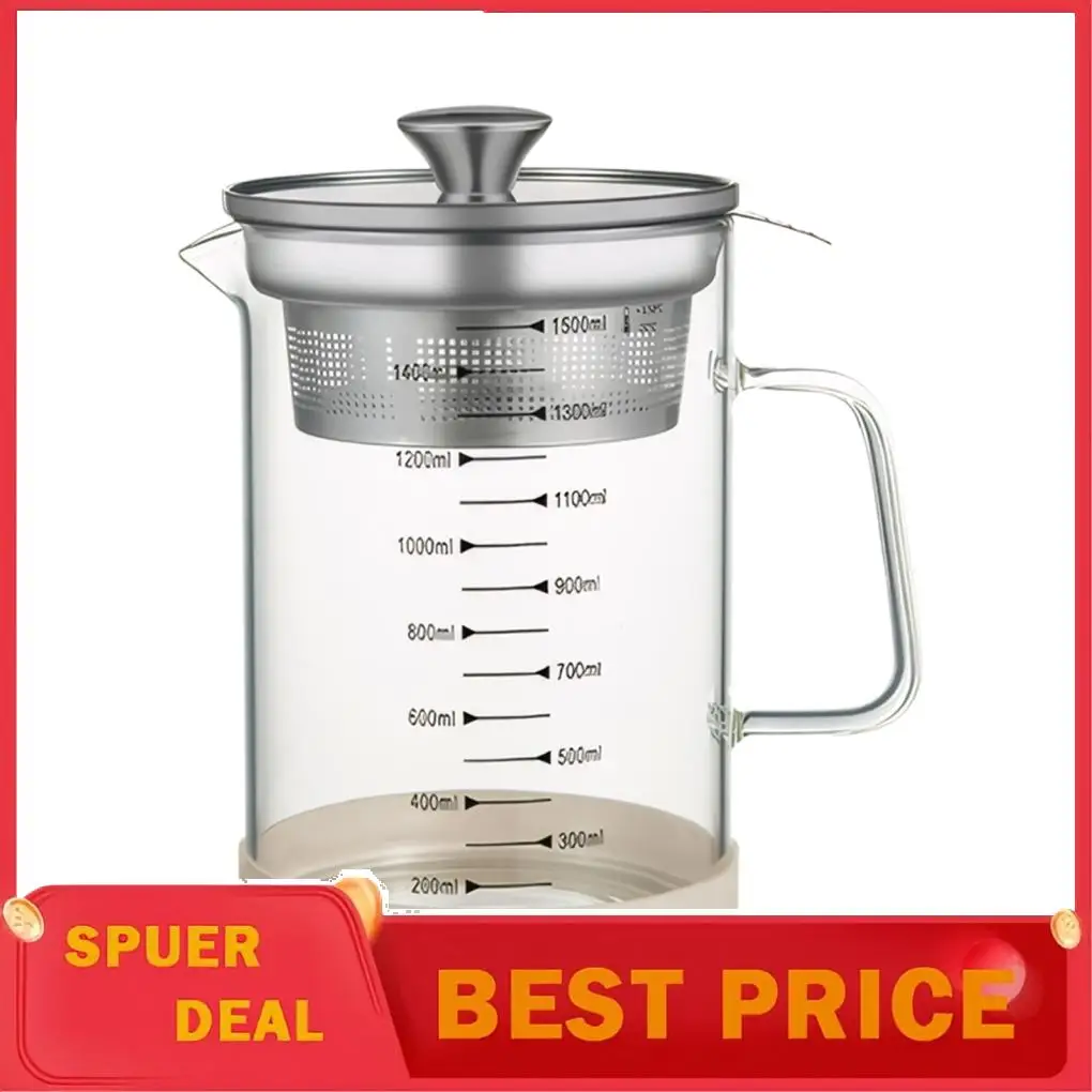 Efficient Stainless Steel Filtered Tea Jug With Ultrafine Mesh Juice Filtration Tank High