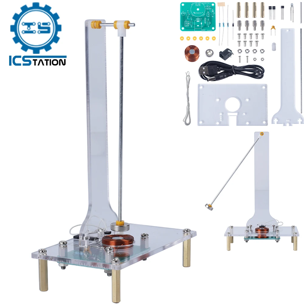 DIY Swing Kit elektromagnetyczne wahadłowe urządzenie elektroniczne projekt lutowania zestaw treningowy do uczeń uczenia się