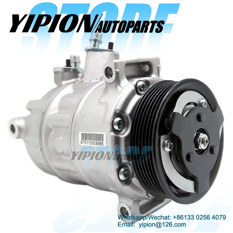 

AC Compressor for Audi A3 S3 VW Beetle Jetta Mk5 VW Passat R32 Mk5 Tiguan 2.0T Mk1 1K0820803L 1K0820803P 1K0820803N 1K0820803Q