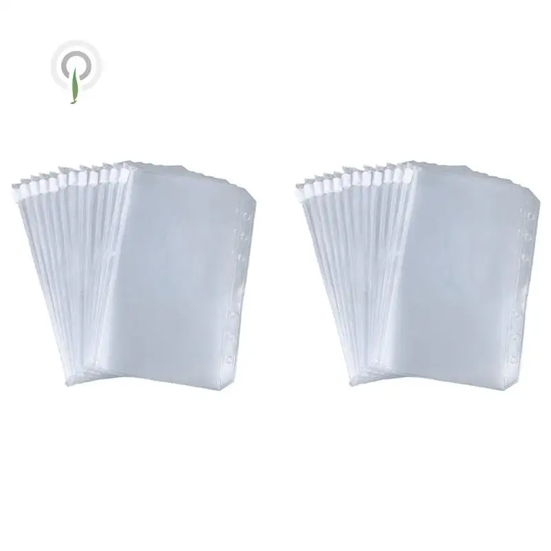 aee9-48-pcs-binder-pockets-a6-size-6-holes-binder-zipper-folders-for-6-ring-notebook-binder-loose-leaf-bags