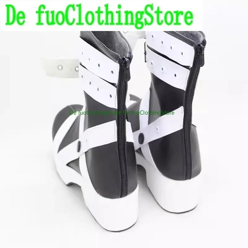 Anime MAKA ALBAR Cosplay Schuhe Kostüme Frauen Casual PU Stiefel für Halloween Karneval Party Weihnachten Angepasst DefuoClothing Schuhe
