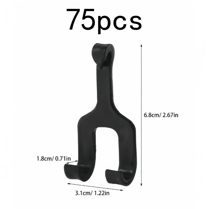 75 pcs Melon Support Hooks, Sturdy Hold for Watermelon and Cantaloupe, for Home Garden and Farm, Easy to Install