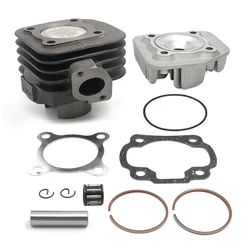 47mm 70cc Big Bore Cylinder Rebuild Kit For Scooters With Jog Minarelli Motors For Yamaha Jog Zuma Vino 2 Stroke 50cc Scooter