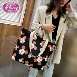 Disney Mickey's New Large Capacity Women's Travel Canvas Bag Canvas Bag Fashion Casual Travel Mummy Bag