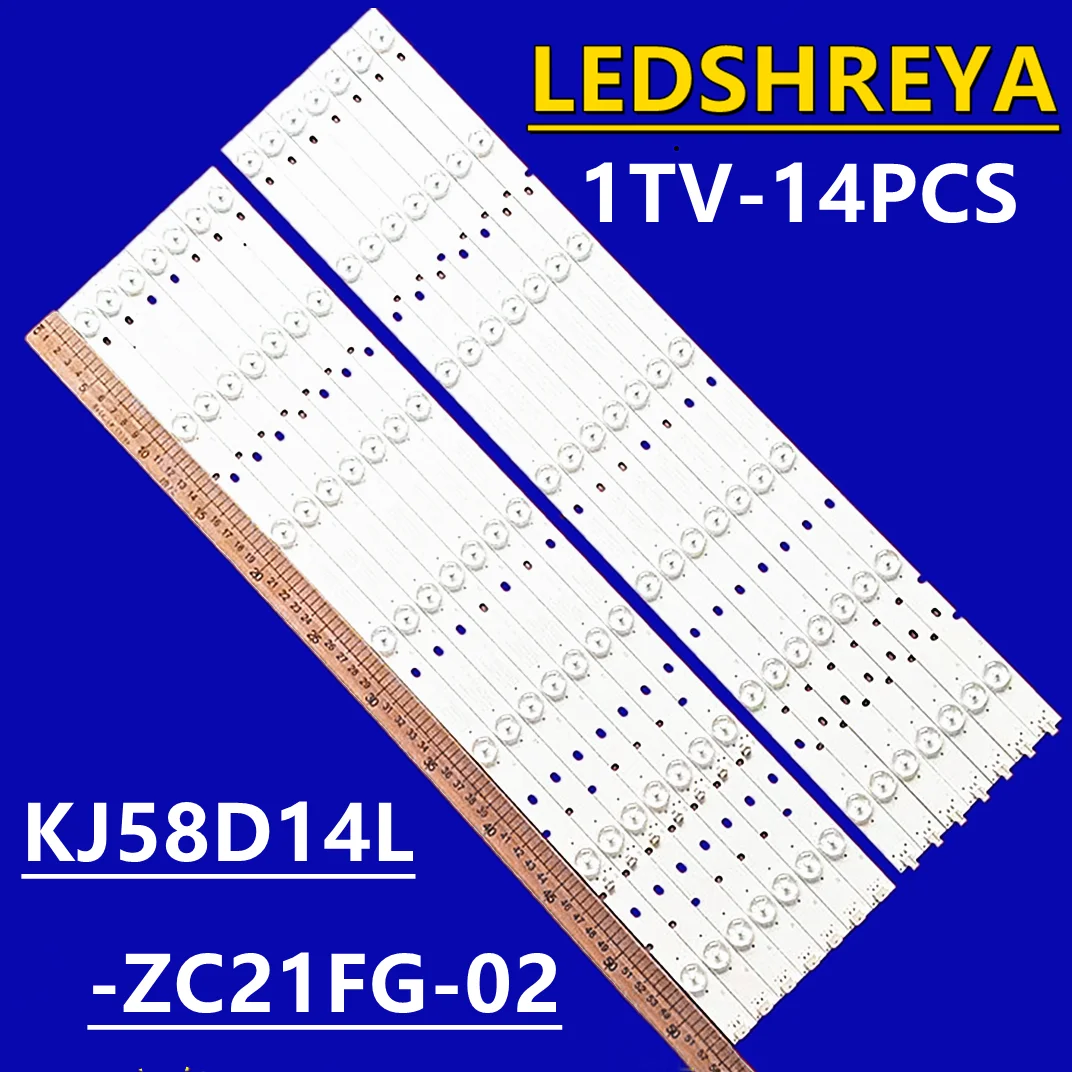 

LED Backlight strip for KJ58D14L-ZC21FG-02 KJ58D14R-ZC21FG-02 303KJ580032 303KJ580033