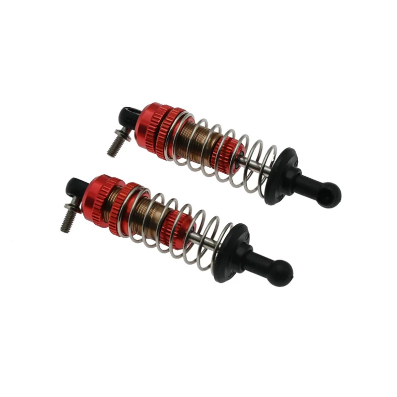 Ammortizzatore in metallo e set di pneumatici in gomma per SG1603 SG1604 SG1605 UDIRC UD1601 UD1602 UD1603 1/16 RC parti di automobili, bianco