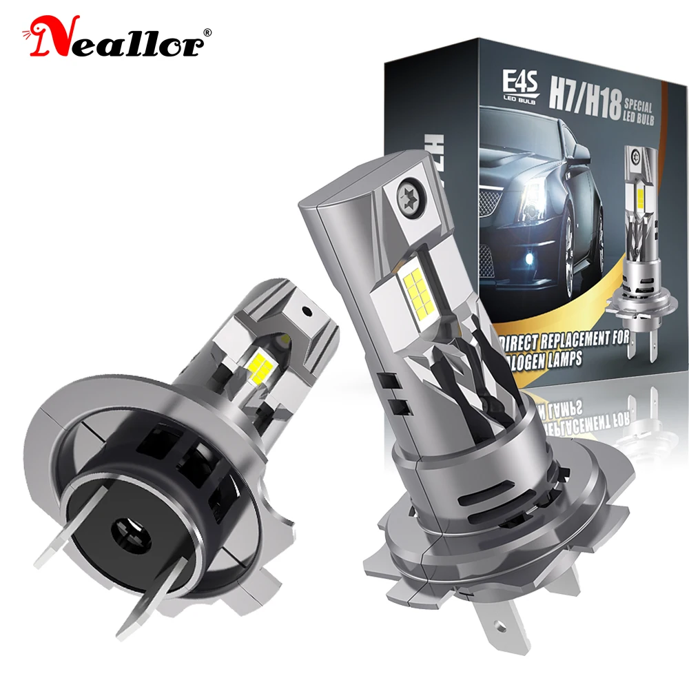 2X Mini H7 LED Canbus Headlights For VW Passat Golf 7 Polo Audi A4 B8 B6 A3 8P Q7 Mazda 5 3 BK CX7 Lamp 6000K H 7 CSP Car Lights