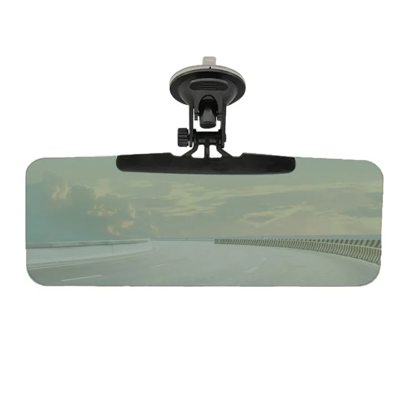 A Car Mounted Anti Glare Mirror, Anti UV Strong Light Vehicle Sunshade