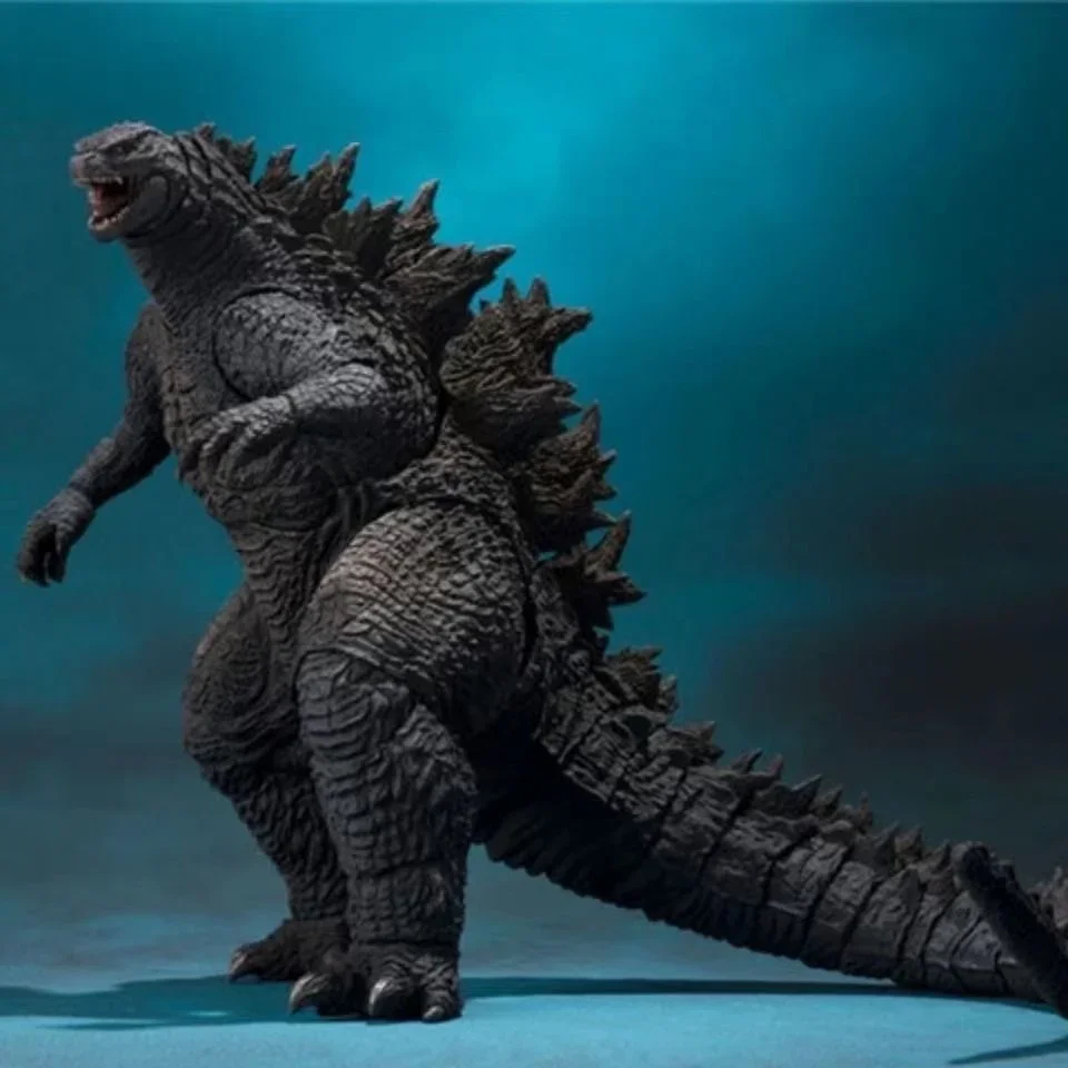 Godzilla vs King Kong Movie 2 King Of Monsters Breath Godzilla Movable 18cm PVC Anime Action Figure Collect Toys Box-packed Gift