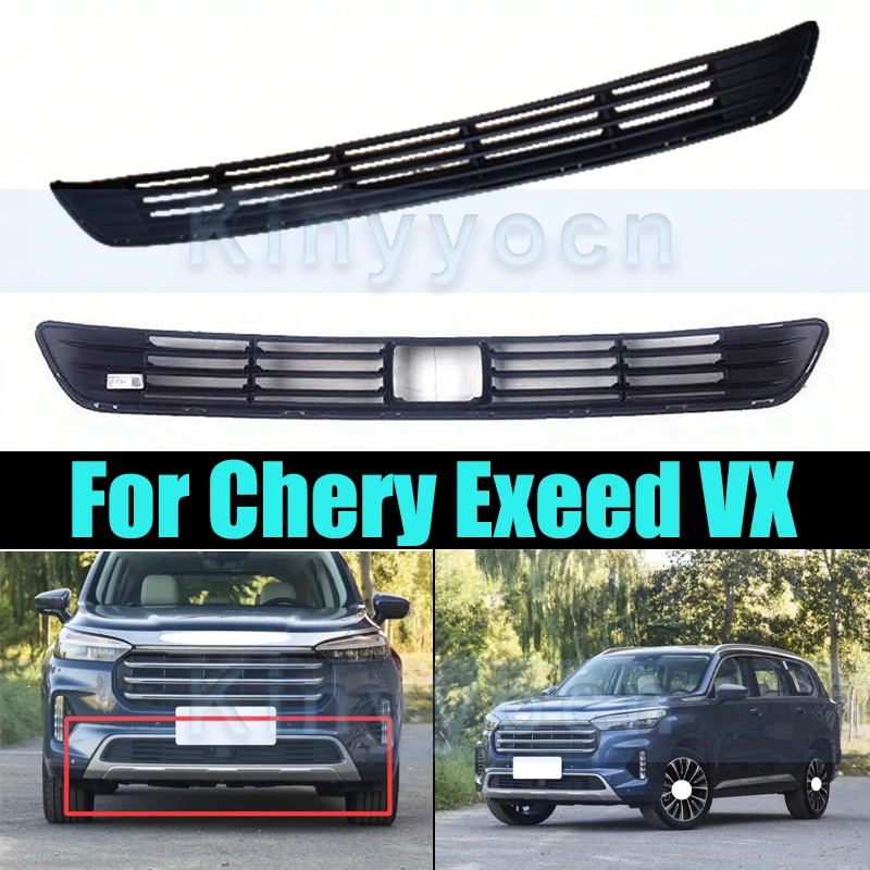 

Front Lower Bumper Grill Mask For Chery Exeed VX Radiator Grille Lower Net lower Racing Grills Auto Grille