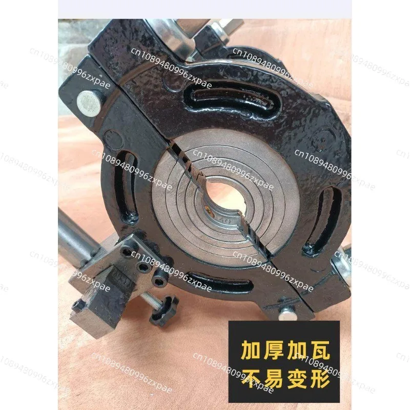 PE/ppr butt welding socket  PE pipe same layer drainage pipe tightener welding machine electric fusion welding frame
