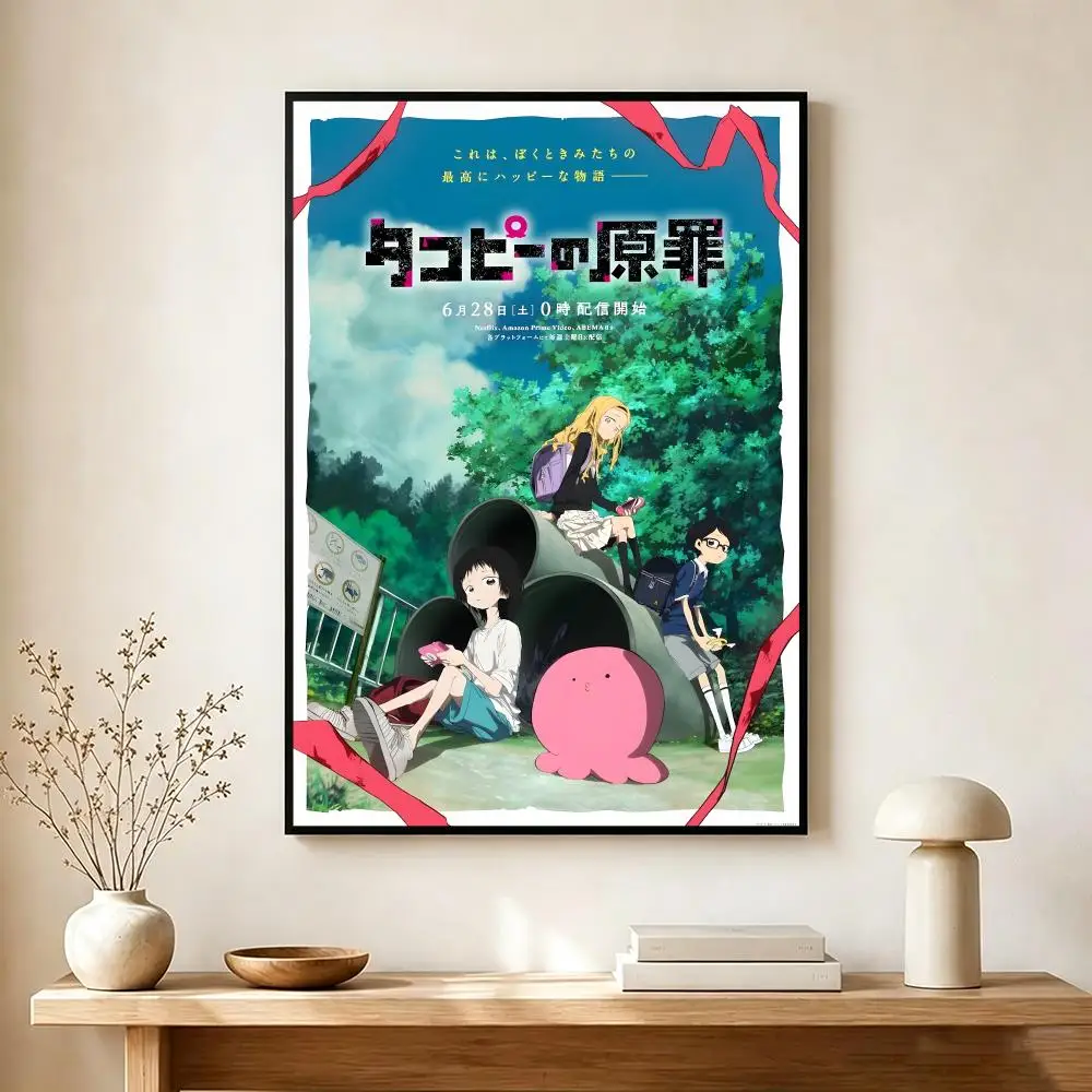 disturbing manga T-Takopi's Original Sin Poster Modern Home Decoration Interior Design & Contemporary Wall Art Collection