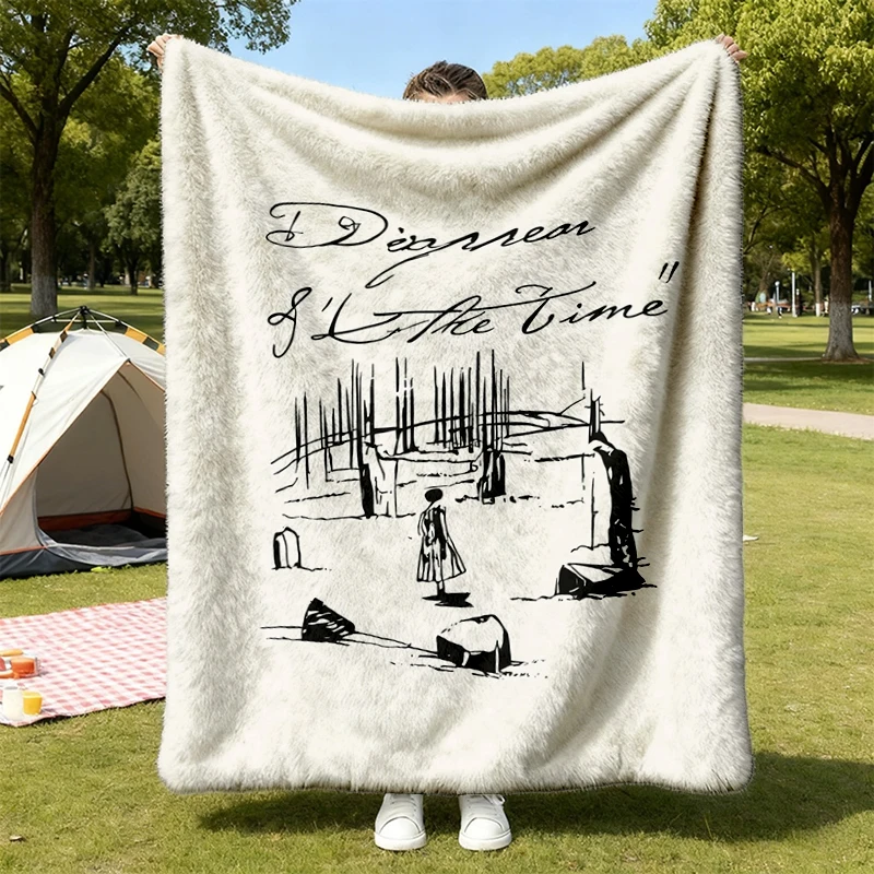 Sassenach Fraser's Ridge Apothecary Comfort Warm Blanket Cozy Blanket